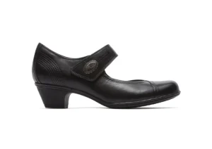 Abigail Black Mary Jane Low Heel