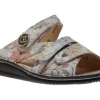 Agueda Multi Irpino Leather Slide Sandal