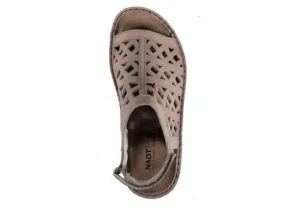 Amadora Stone Leather Wide Width Sandal