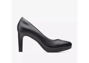 Ambyr Joy Black Leather Dress Pump