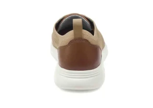 Amherst Taupe Knit Lace-Up Sneaker