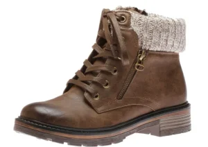Amy Dark Ten Lace-Up Ankle Boot