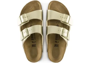 Arizona Birko-Flor Gold Slide Sandal