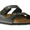 Arizona Soft Footbed Birko-Flor Black Slide Sandal
