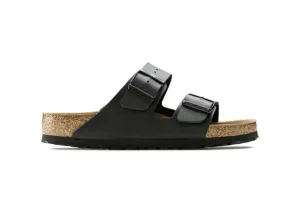Arizona Soft Footbed Birko-Flor Black Slide Sandal
