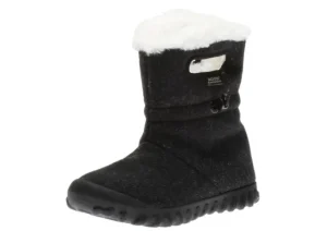 B- Moc Wool Black Women's Insulated Boot