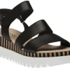 2 Band Sandal Black