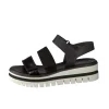 2 Band Sandal Black