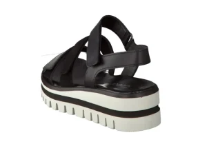 2 Band Sandal Black