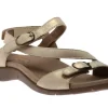 Beauty 2 Champagne Leather Slingback Sandal