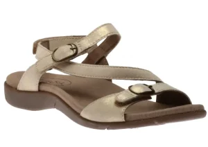 Beauty 2 Champagne Leather Slingback Sandal