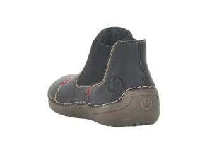 Belinga Black Slip-On Ankle Boot