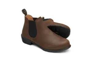 Blundstone 1970 - Women's Series Low Heel Antique Brown Leather Boot