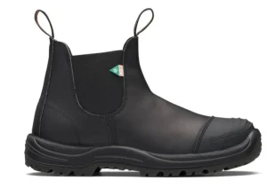 Blundstone 168 - Work & Safety Rubber Toe Cap Black Boot