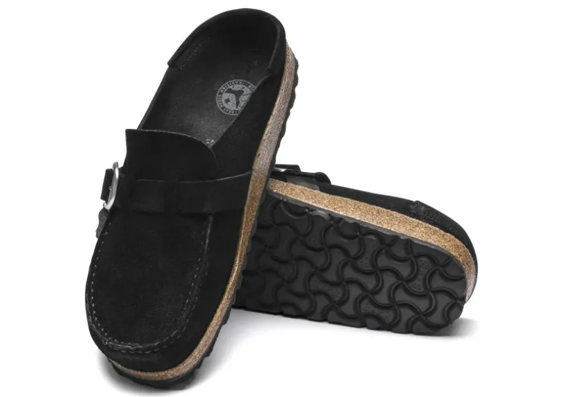 buckley_black_suede_leath_1.webp Buckley Black Suede Leather Clog