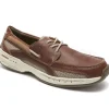 Captain Brown Leather Boat Shoe