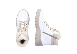 Cast Zip Lace White