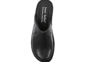 Catalonia 48 Black Leather Clog
