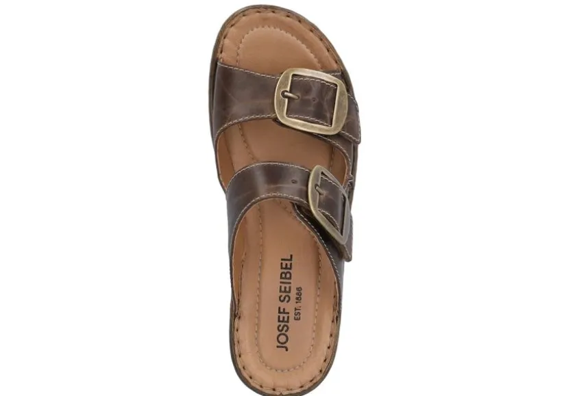 catalonia__brandy_brown_l_1.webp Catalonia 76 Brandy Brown Leather Big Buckle Slide Wedge Sandal