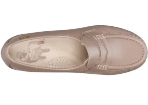 Classic Mocha Leather Slip-On Loafer
