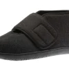 Comfort L2 Black Wool Slipper
