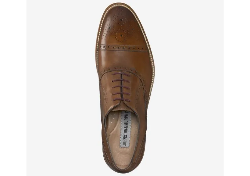 conard_tan_leather_cap_to_1.webp Conard Tan Leather Cap Toe Dress Oxford