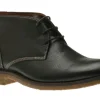 Copeland Black Leather Chukka Boot