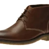 Copeland Red Brown Leather Chukka Boot