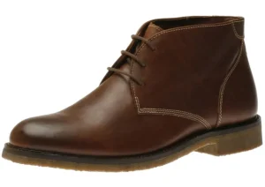 Copeland Red Brown Leather Chukka Boot