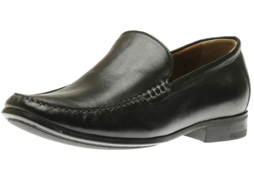 cresswell_black_leather_v_0.webp Cresswell Black Leather Venetian Loafer