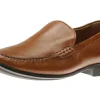 Cresswell Cognac Brown Leather Venetian Loafer
