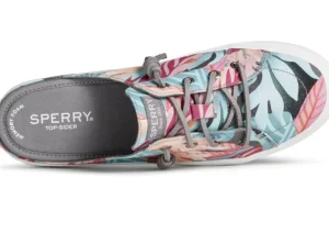Crest Vibe Coral Floral Pink Mule Sneaker