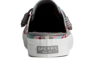 Crest Vibe Coral Floral Pink Mule Sneaker