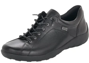 Cristallino Black Leather Sneaker