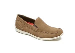 Cullen Venetian Vicuna Brown Suede Slip-On Loafer
