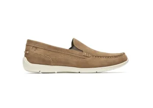 Cullen Venetian Vicuna Brown Suede Slip-On Loafer