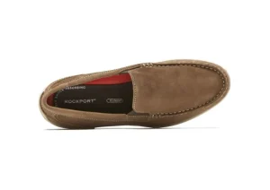 Cullen Venetian Vicuna Brown Suede Slip-On Loafer