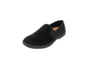 Debbie 2 Black Slip-On Slipper