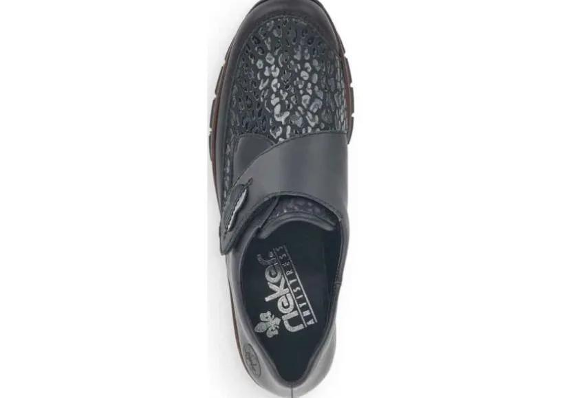 deserto_black_print_wedge_2.webp Deserto Black Print Wedge Loafer
