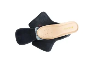 Doctor 2 Black Wool Slipper