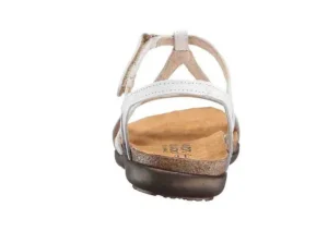 Dorith White Leather Sandal