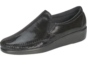 Dream Black Snake Slip-On Loafer