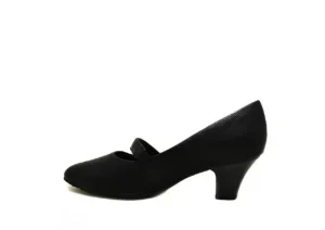 Dress Black Suede