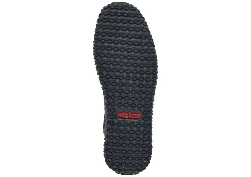 eagle_black_knit_laceup_a_4.webp Eagle Black Knit Lace-Up Ankle Boot