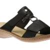 Eagle Black Slide Sandal