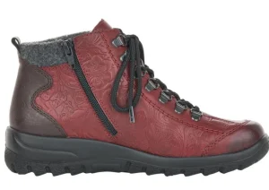 Eagle Wine Lace-Up Ankle Boot