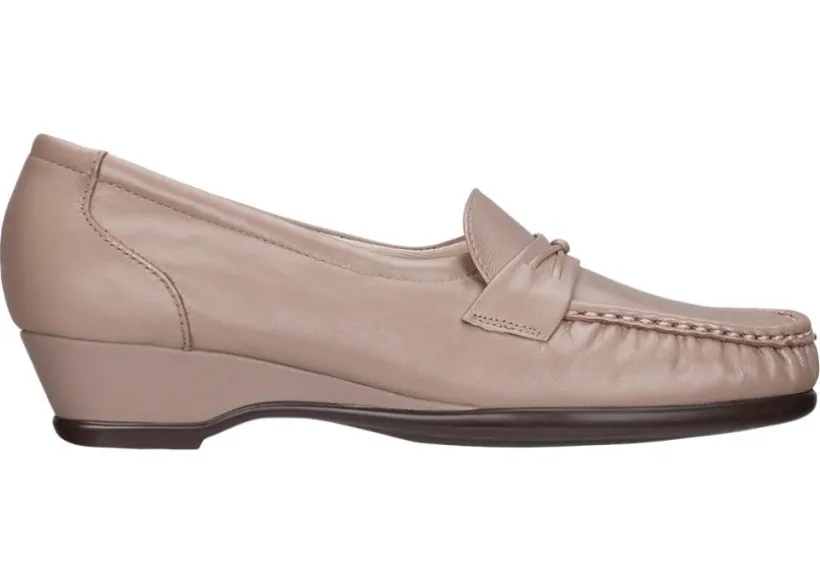 easier_mocha_leather_slip_1.webp Easier Mocha Leather Slip On Wedge Loafer