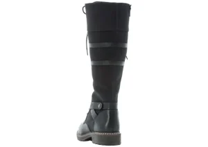 Eaton Black Tall Boot