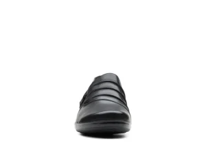 Everlay Heidi Black Leather Slip-On