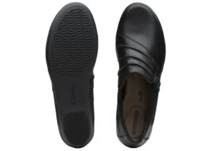 Everlay Heidi Black Leather Slip-On